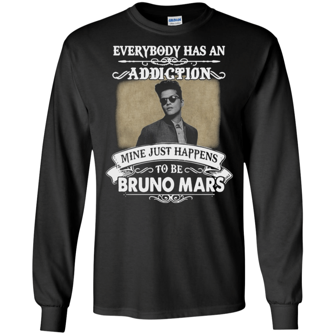 Everybody has an addiction mine just happens to be Bruno Mars shirt Ultra Cotton Shirt