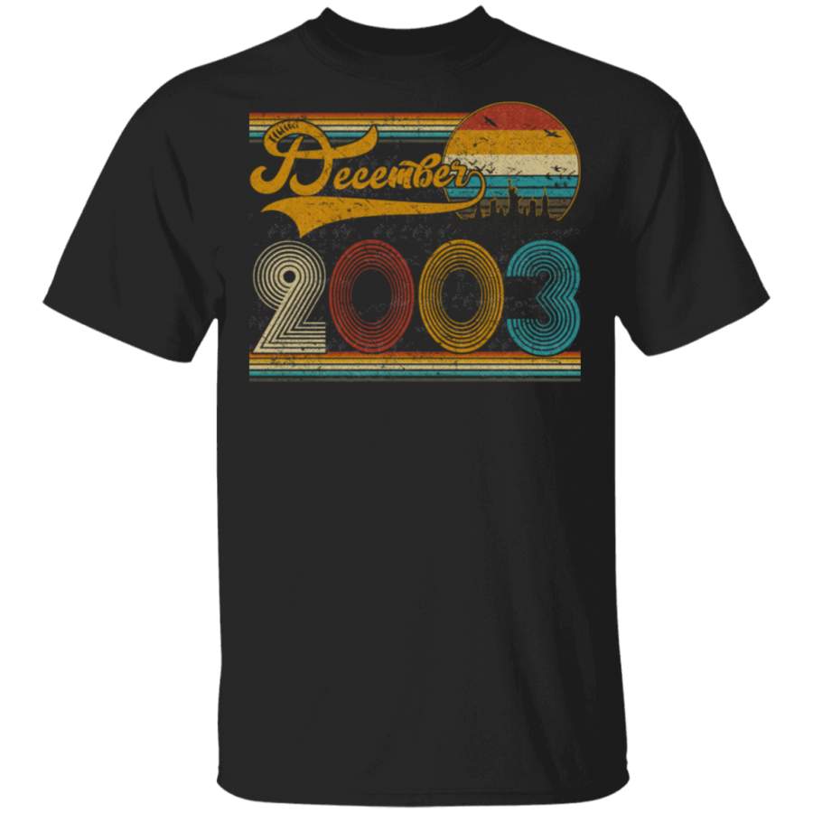 Classic 16th Birthday Gifts Men Women Vintage December 2003 Shirt G500 Gildan 5.3 oz. T-Shirt