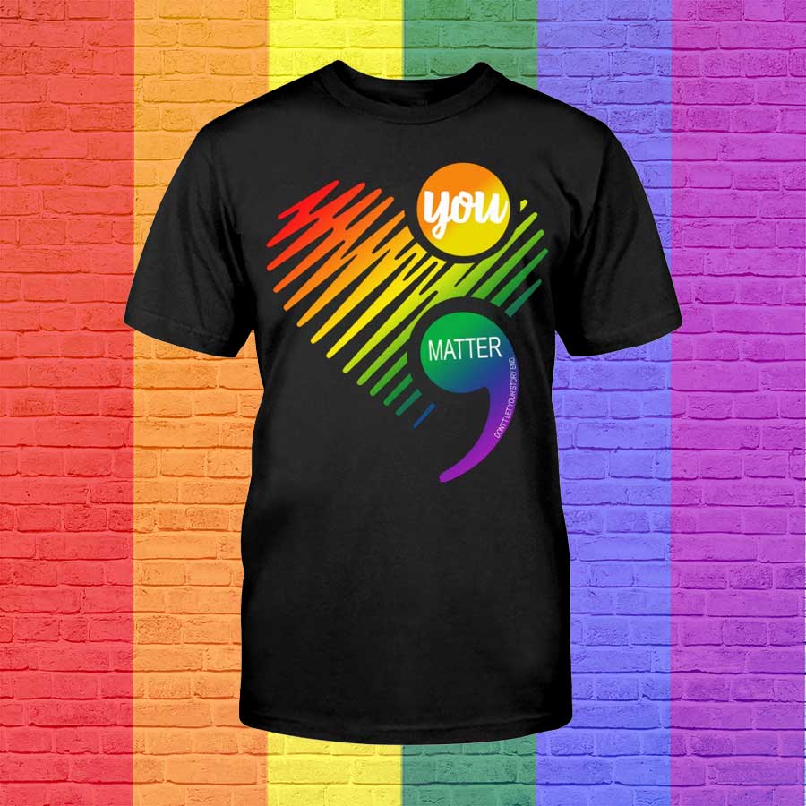 Support Lgbtq Shirt, Don’T Let Your Story End, Pride Shirt For Gaymer, Lesbian Gift