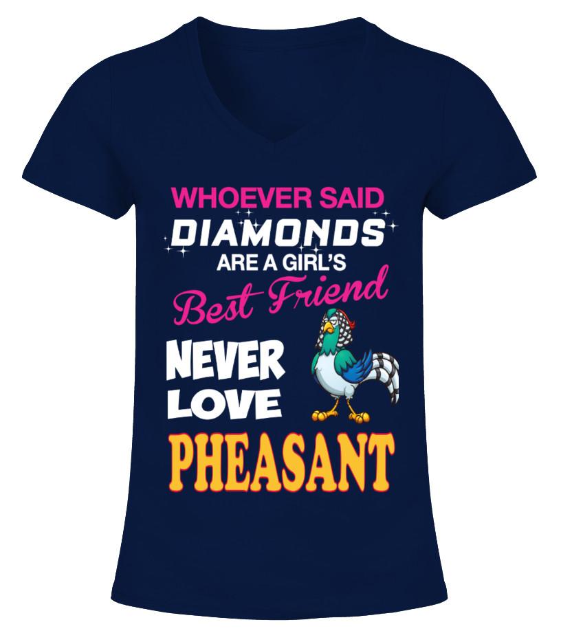 Pheasant Animals Lover T Shirts C-4Dztc