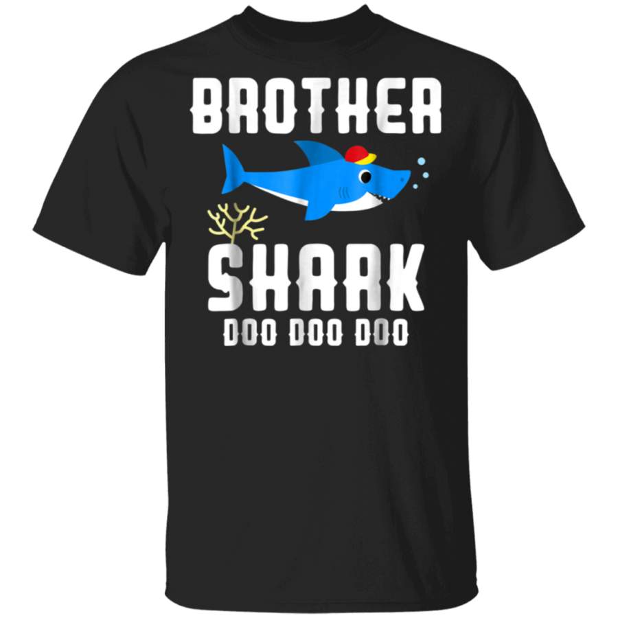 Brother Shark T Shirt Birthday Christmas Boys Son Gift father’s day t shirts