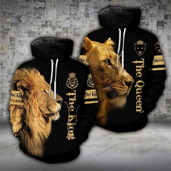 Lions Dark Couple Hoodies