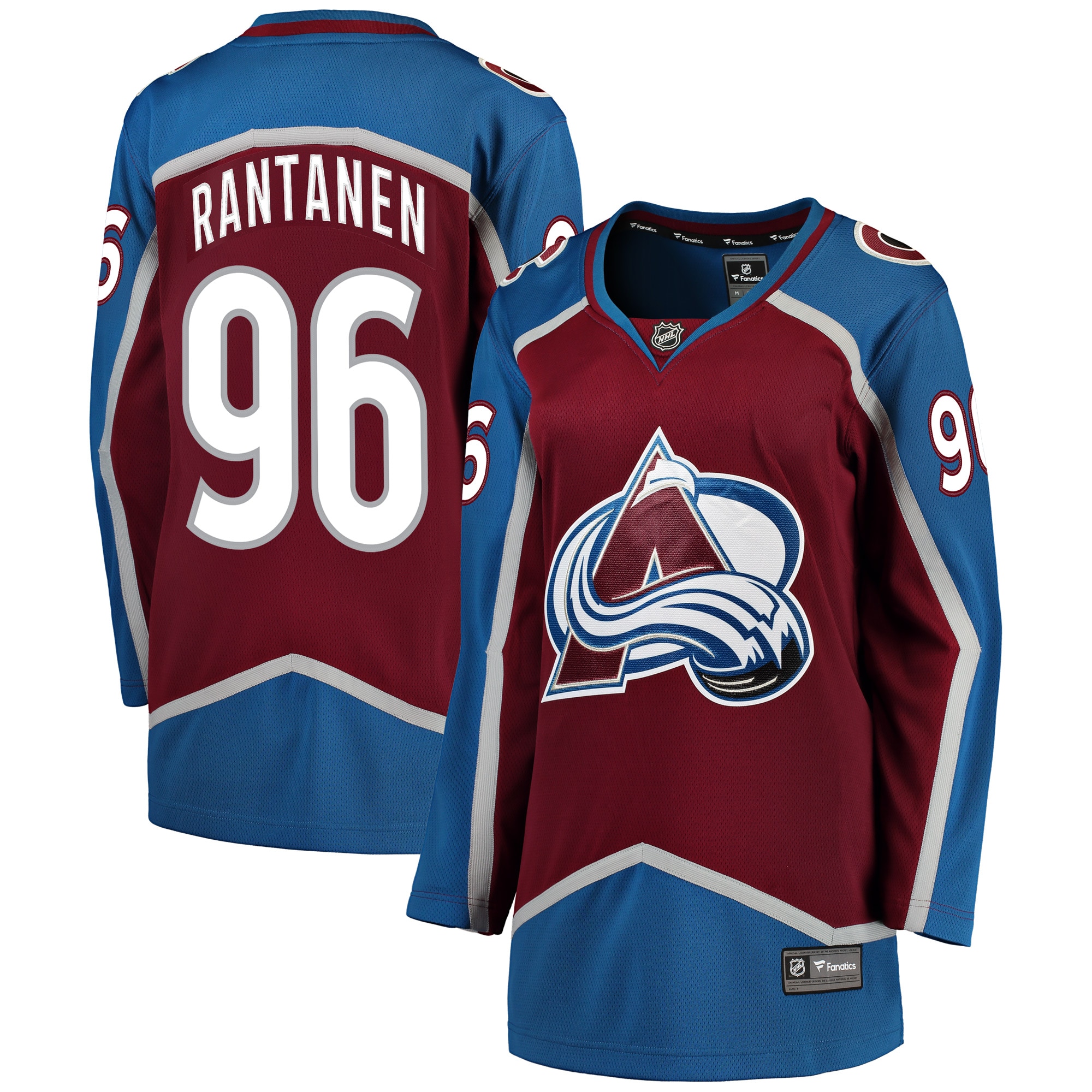 Mikko Rantanen Colorado Avalanche Branded Women's Breakaway Player Jersey – Burgundy