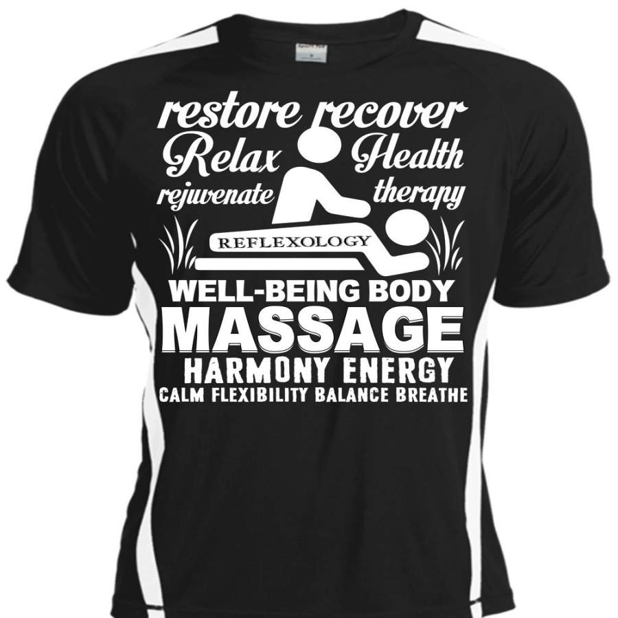 Well Being Body Massage T Shirt, Relax Health Therapy T Shirt, Cool Shirt