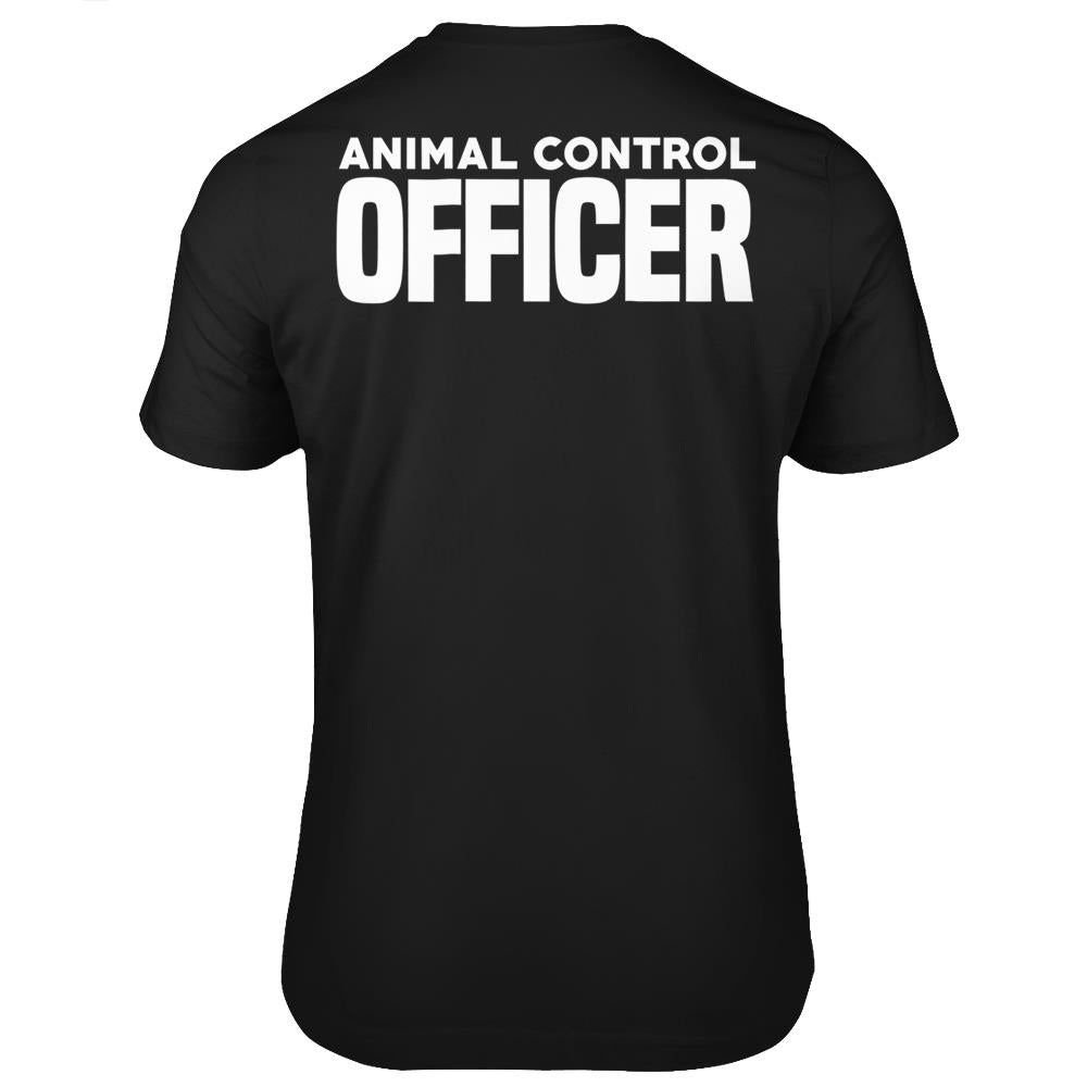 Animal Control Officer Public Safety Uniform Patrol T Shirts Print On Back