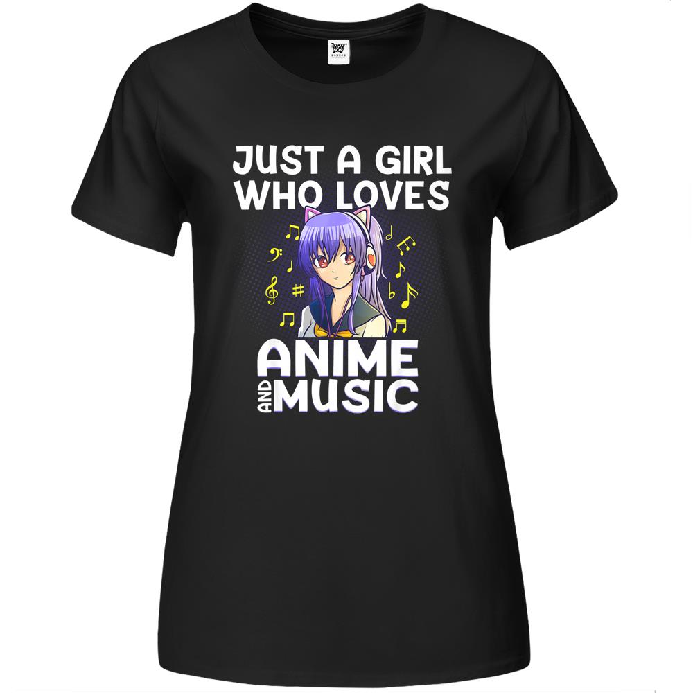 Anime Art For Women Teen Girls Anime Merch Music Anime Lover Premium Womens T Shirts