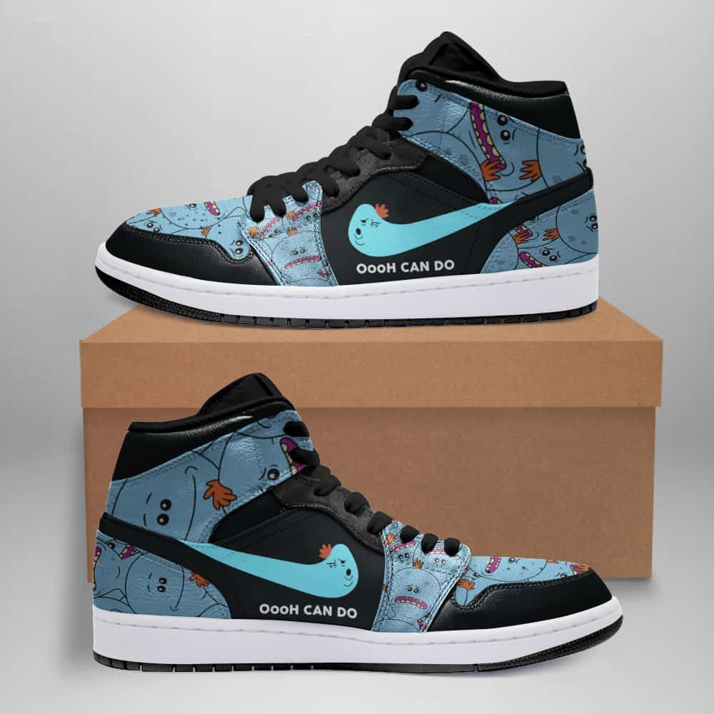Oooh Can Do Mr Meeseeks Air Jordan Shoes Sport Sneakers