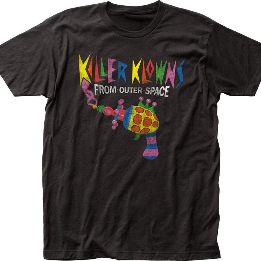 Cotton Candy Gun Killer Klowns From Outer Space T-Shirt