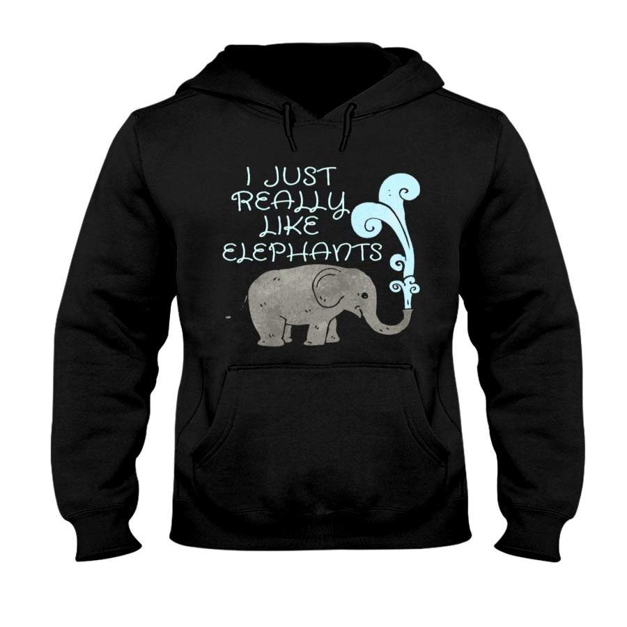 I Just Really Like Elephants 2020 Trending Hoodie