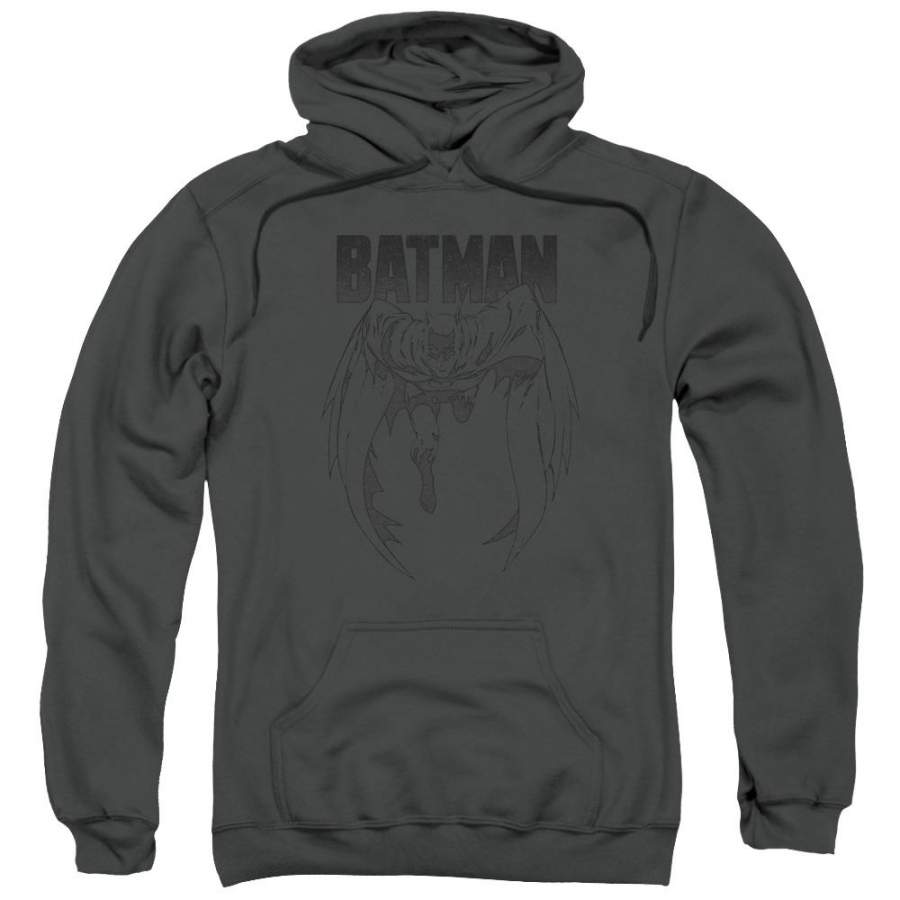 Batman – Grey Noise Adult Pull Over Hoodie