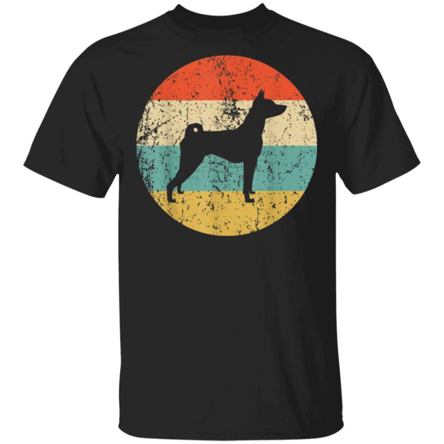 Basenji Shirt  Vintage Retro Basenji Dog TShirt