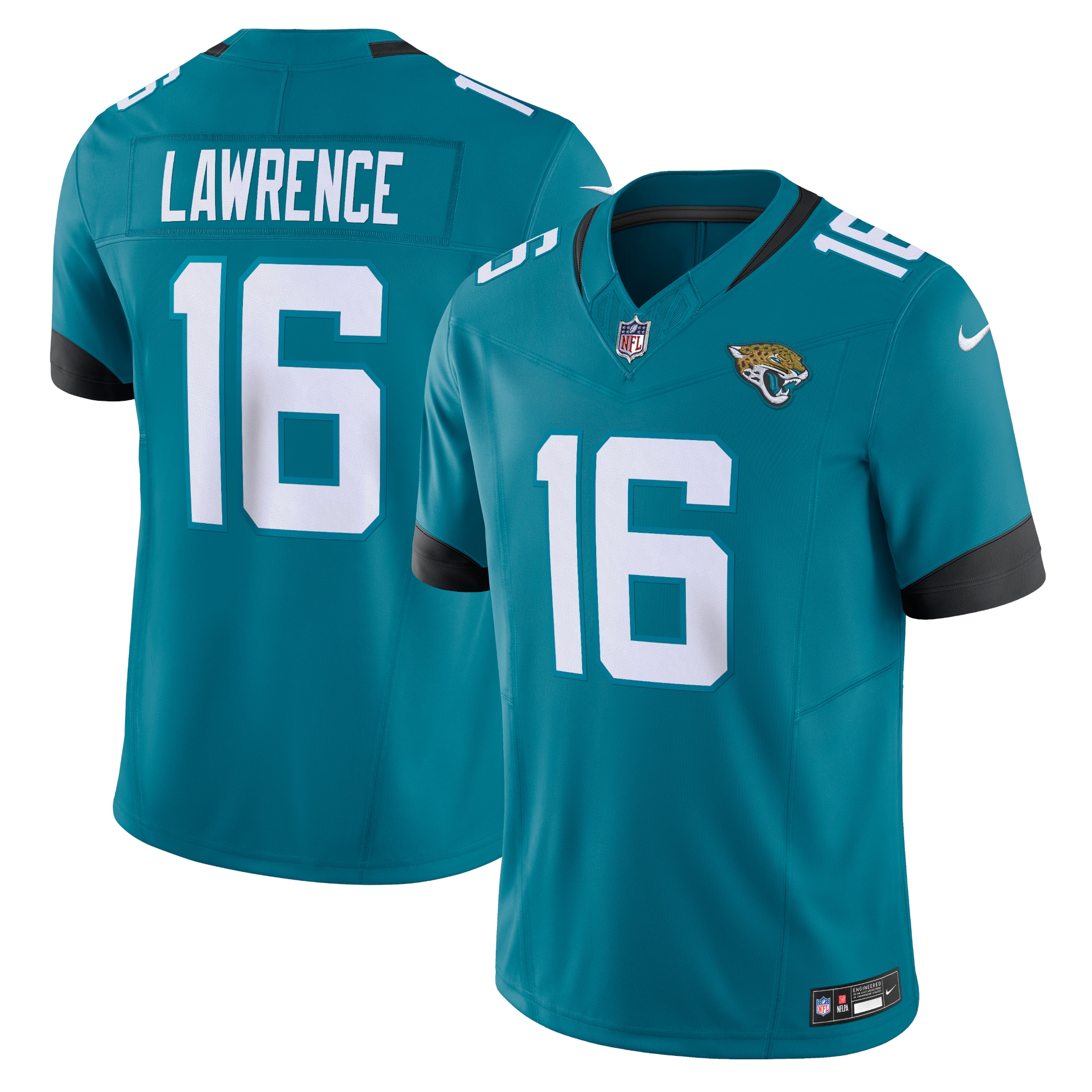 Trevor Lawrence Jacksonville Jaguars Vapor F.U.S.E. Limited Jersey – Teal