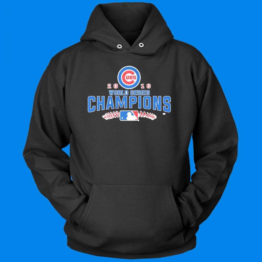 World Series Champions Chicago Cubs Logo Men’S Hoodie