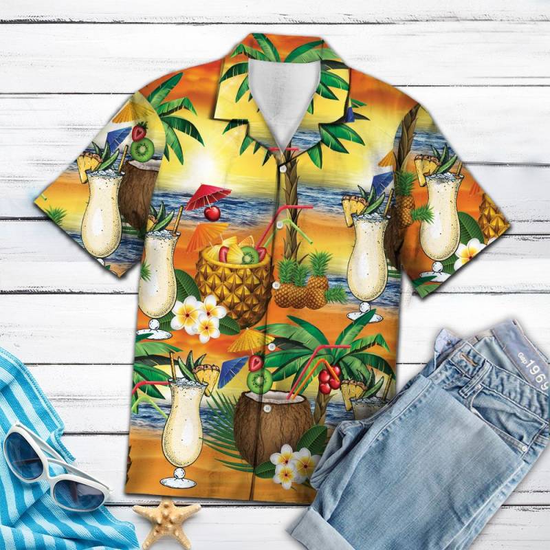 Paradise Pina Colada Hawaii Shirt Ha29356