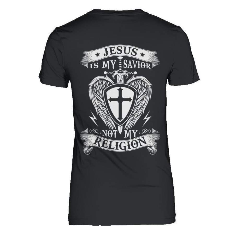 Knight Templar Jesus Is My Savior Not My Religion Trending T Shirt Designs 2020