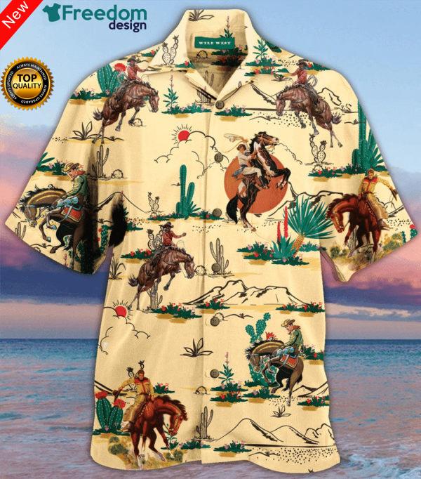 Horse Cowboy Hawaii Shirt Unisex Ha7512