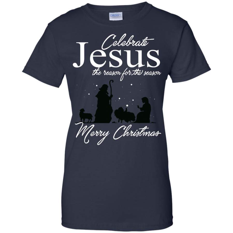 Jesus Is The Reason For The Season Shirt For Christians Ladies T-Shirt