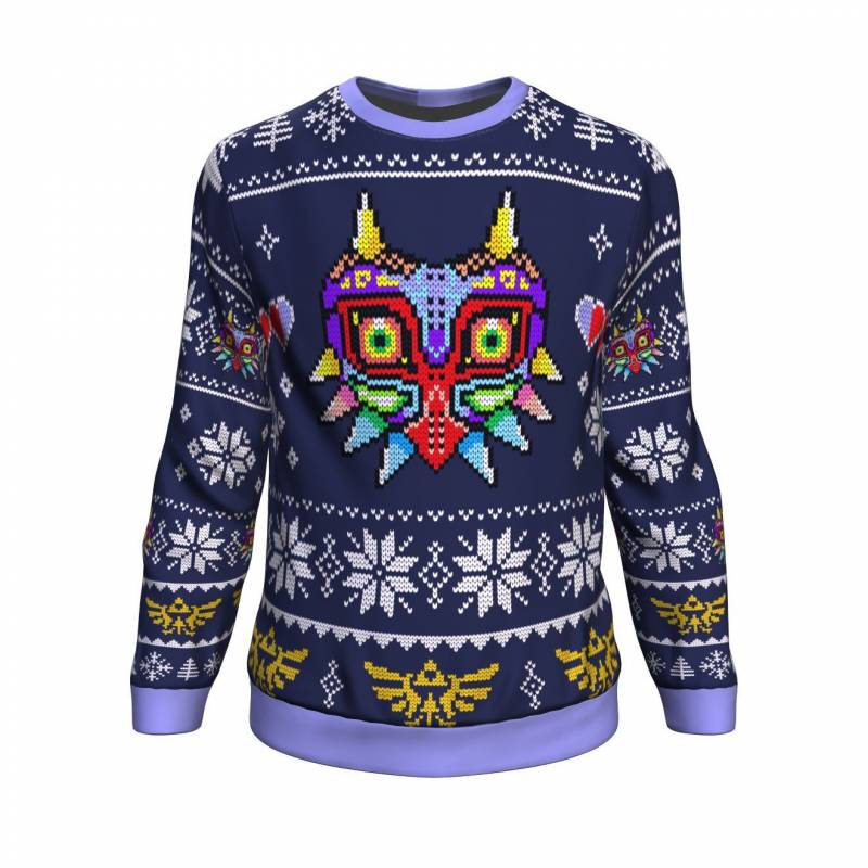 Zelda Majoras Mask Premium Ugly Christmas Sweater