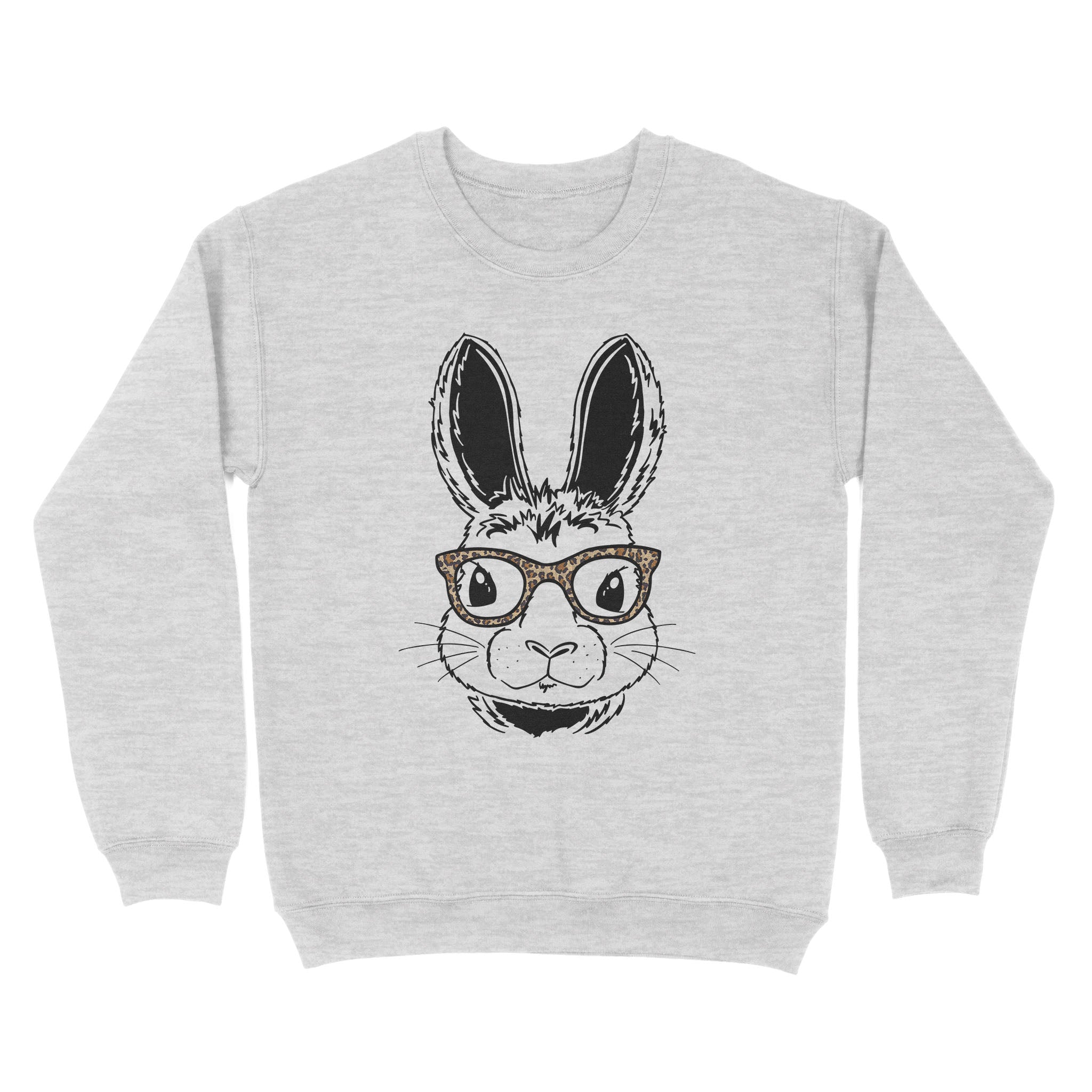 Dng Fashion ‘S Easter Bunny Tie Dye Glasses 5 – Standard Crew Neck Sweatshirt