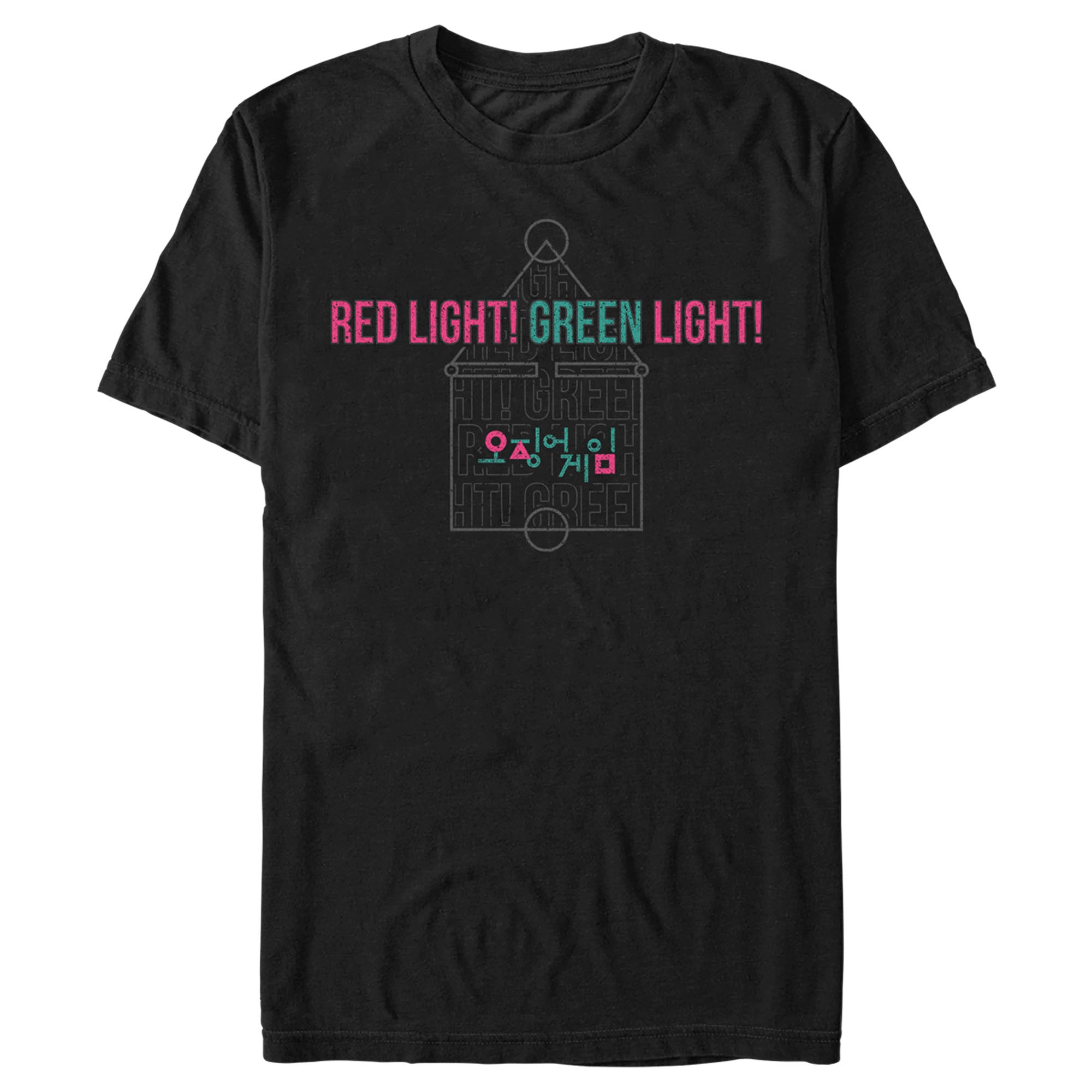 Squid Game Men’S Red Light Green Light  T-Shirt