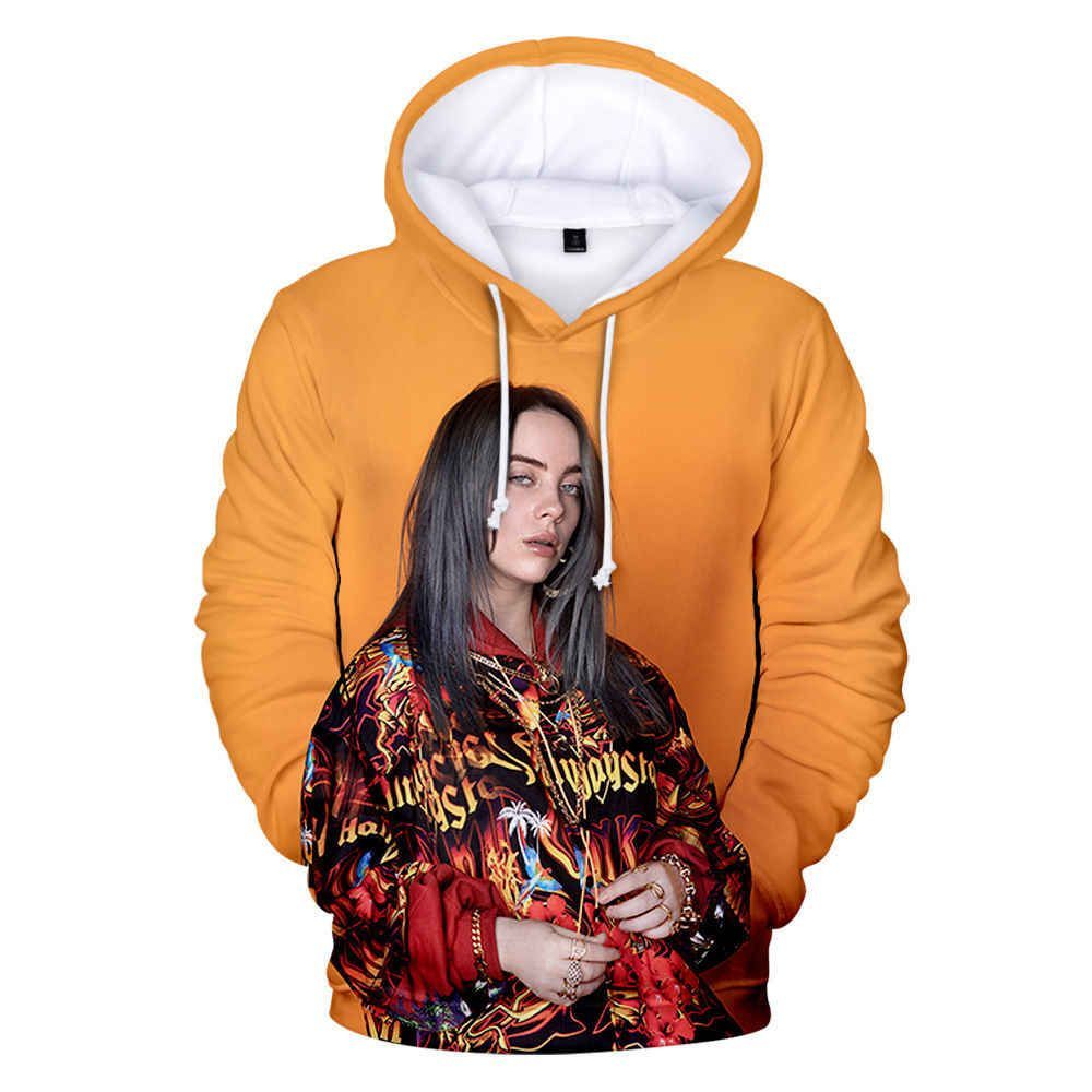 Billie Eilish Style 8 3d Hoodie Moracat Shop