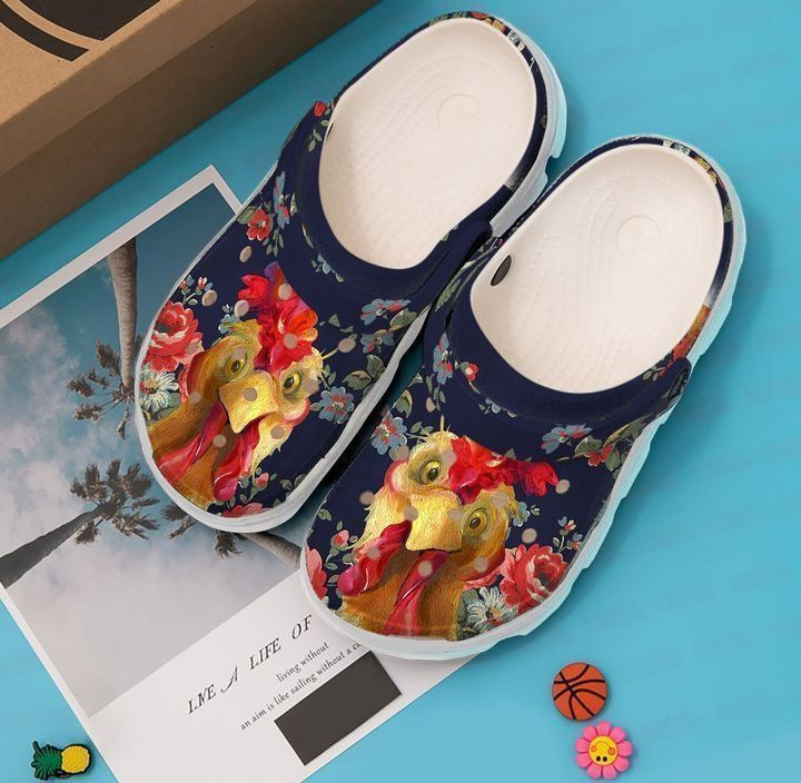 Farmer Flower Chicken Classic Clogs Shoes