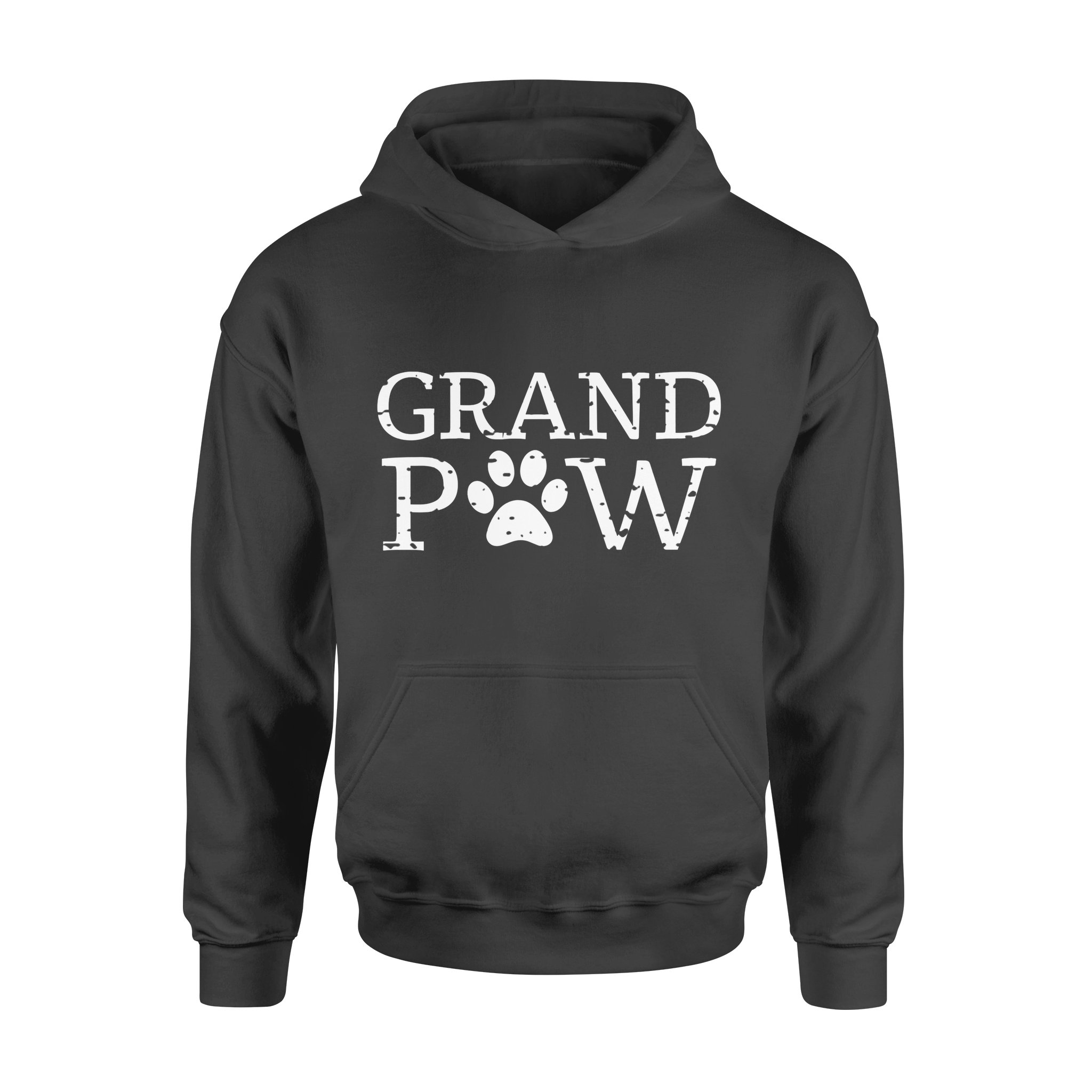 Dog gift idea Funny Grand Paw Doggy Puppy Lover Gandpa T-Shirt – Standard Hoodie