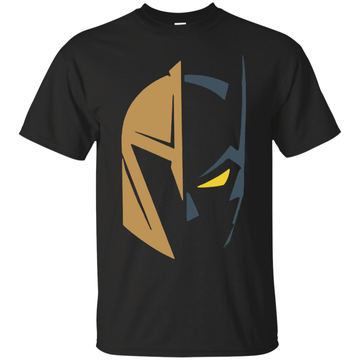 Vegas golden knights logo batman shirt Cotton Shirt