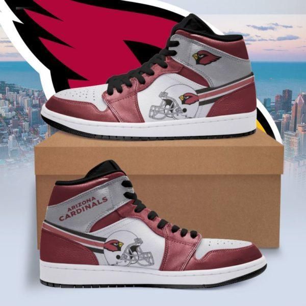 Arizona Cardinals 02 Air Jordan Sport Custom Sneakers