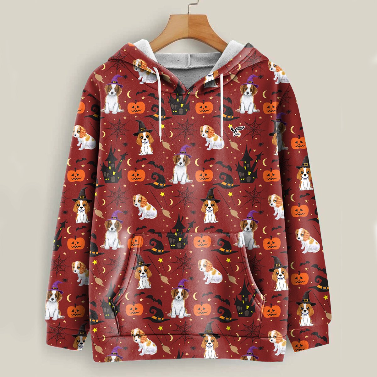 Ready To Pawty – Cavalier King Charles Spaniel Halloween Hoodie