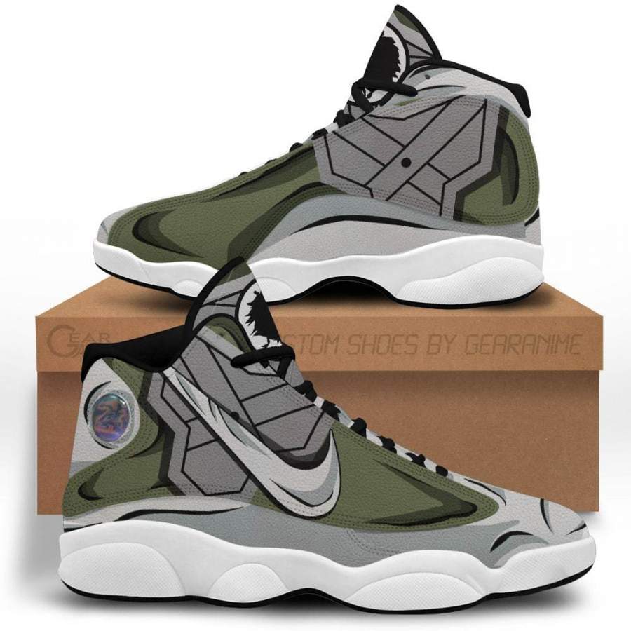 Toshinori Yagi Jordan 13 Shoes My Hero Academia Anime Sneakers