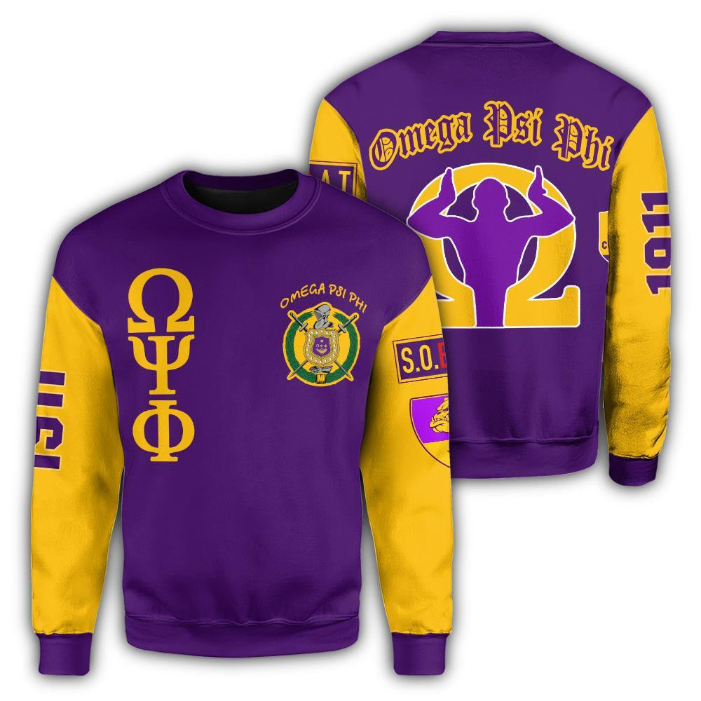 Fraternity Sweatshirt – Just Love Cooper Cole Man Omega Psi Phi Crewneck Sweatshirt