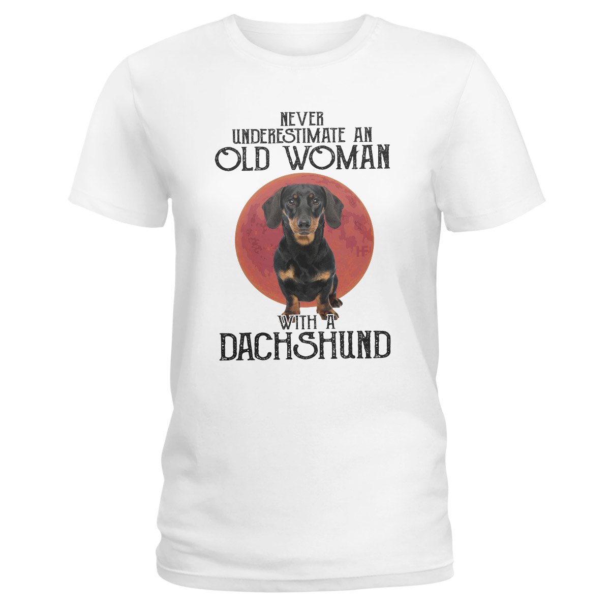 Dachshund Lovers Shirt 13 Ez01 1009 Ladies T-Shirt