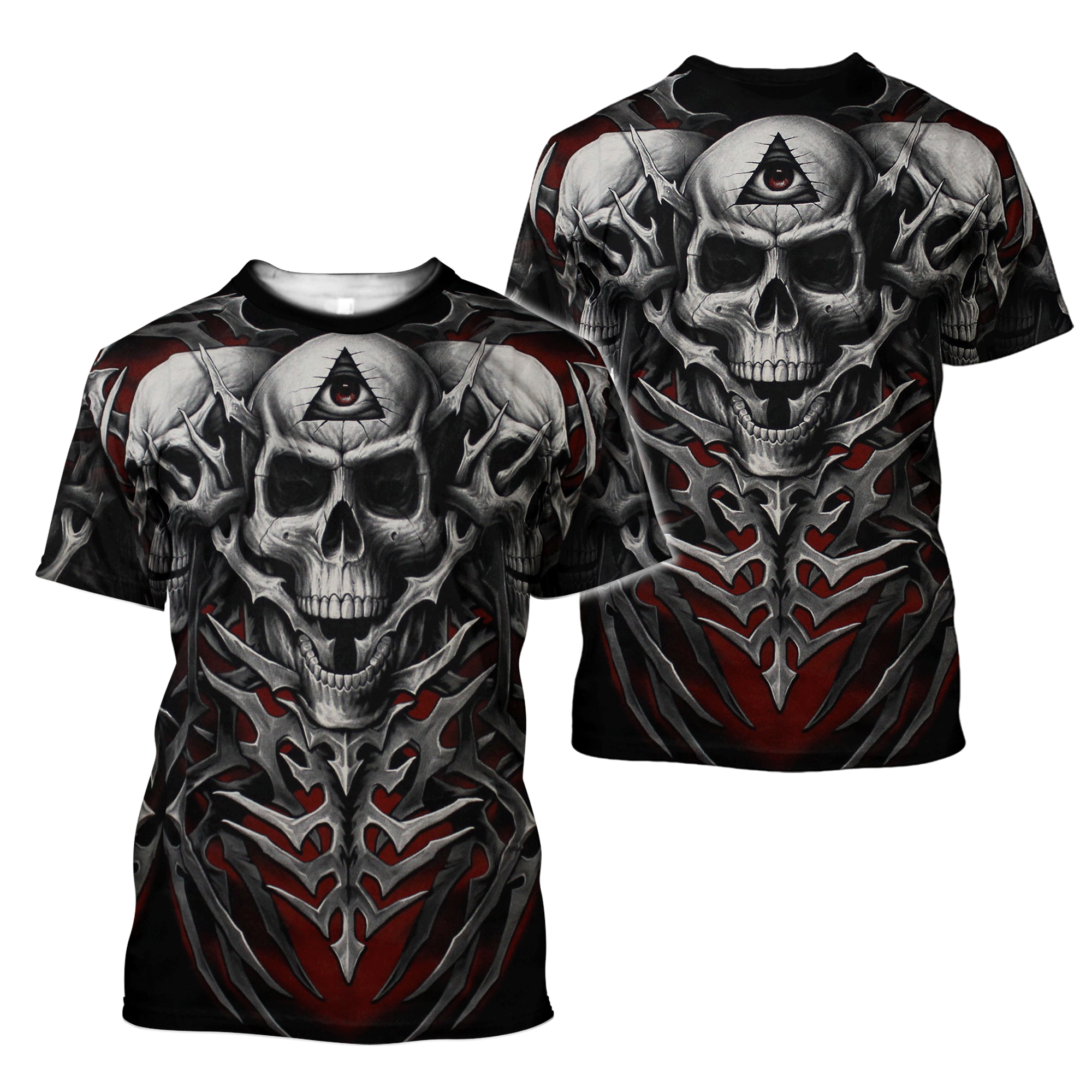 Tribal Skull Unisex T-Shirt Kl14112201