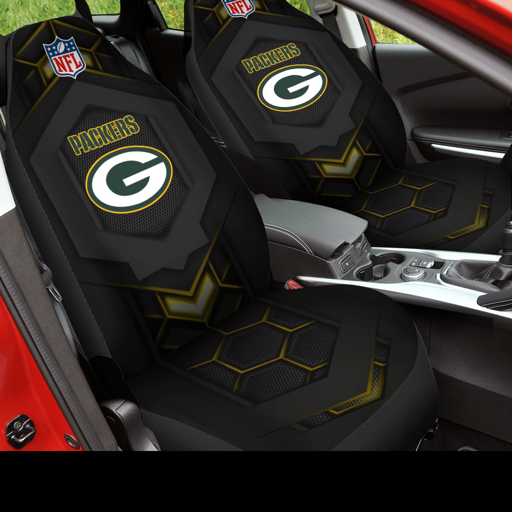 Green Bay Packers Car Seat Covers (Set Of 2) – L7