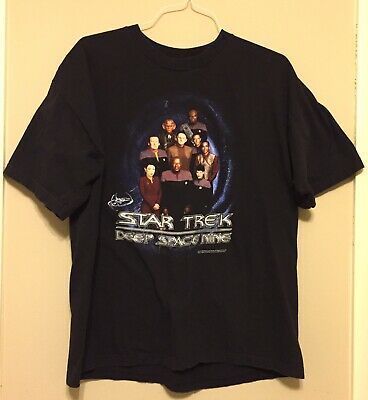 Vintage Vtg 90S Star Trek Deep Space Nine Ds9 Season 7 Group Shirt Champ Shirt