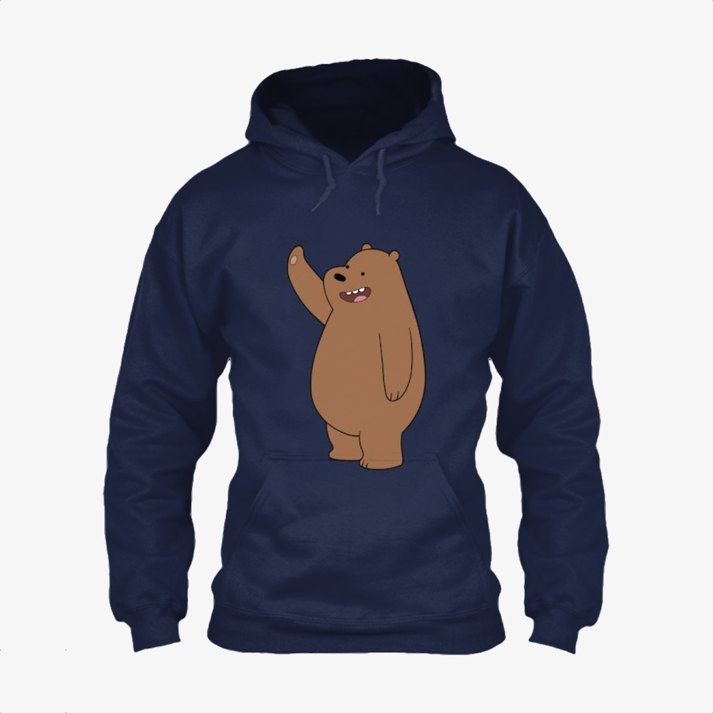 Grizzly Bear High Five, We Bare Bears Classic Hoodie