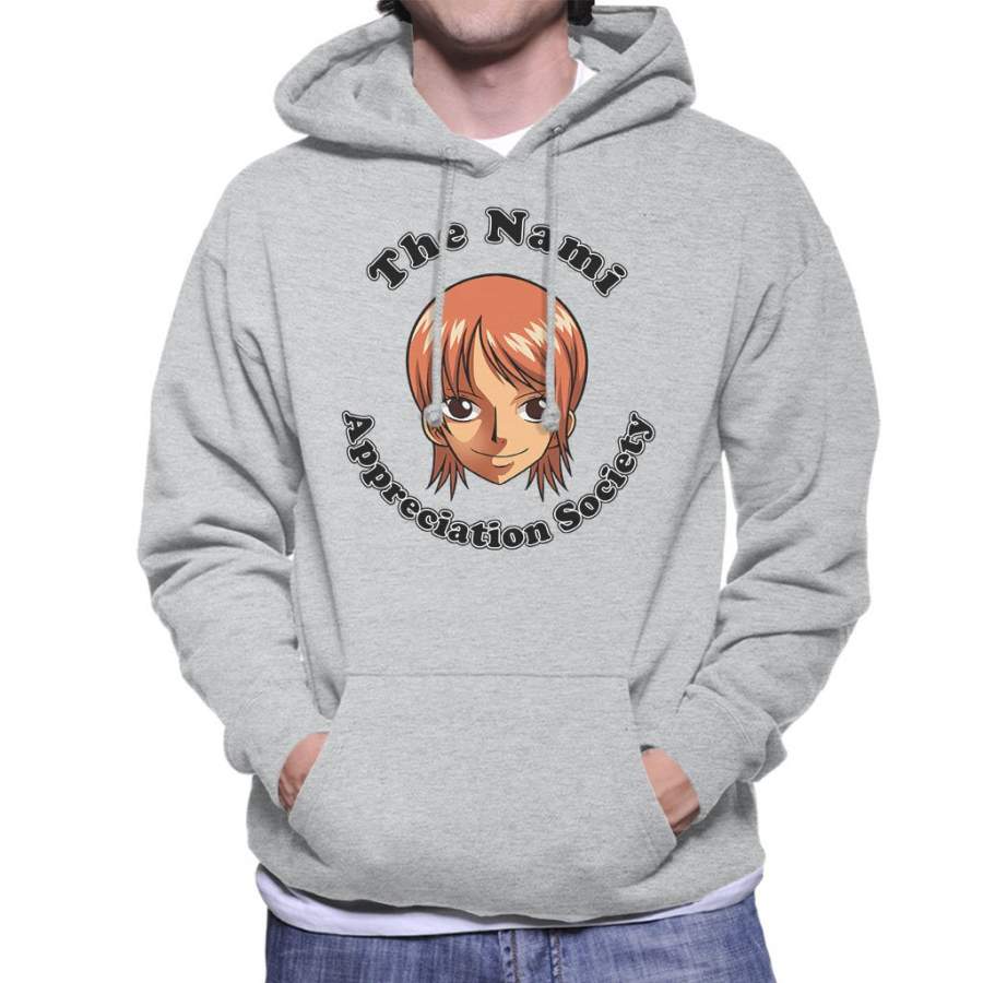 The Nami Appreciation Society One Piece Men’s Hooded Sweatshirt