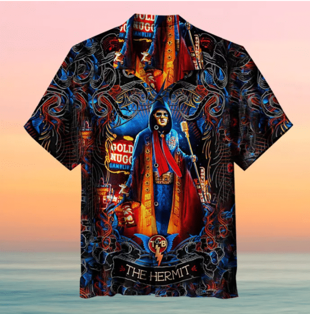 Welcome To Tarot World Music For Man And Woman Print Short Sleeve Hawaii Shirt Ha87388