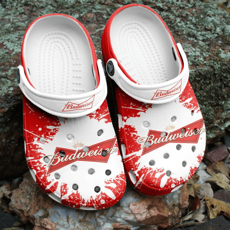 Budweiser Beer Adults Crocband Clogs Crocs Shoes Comfortable For Men Women