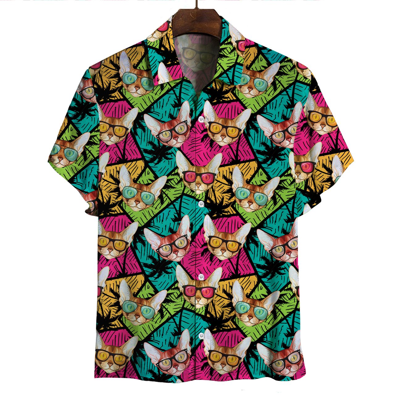 Aloha Hawaii Abyssinian Cat Shirt Ha89920