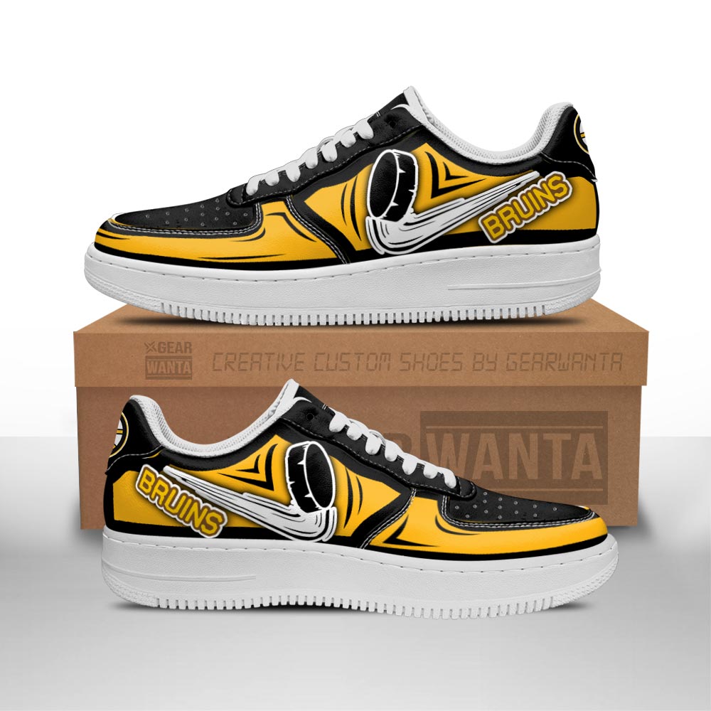 Boston Bruins Air Shoes Custom Naf Sneakers For Fans