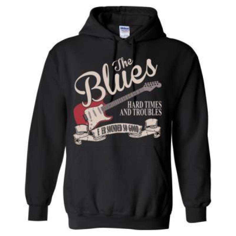 AGR The Blues Hard Times And Troubles Never Sounded So Good – Heavy Blend™ Hooded Sweatshirt