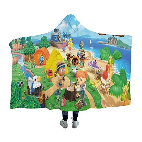 Animal Crossing Hooded Blanket – Wearable Throw Cape