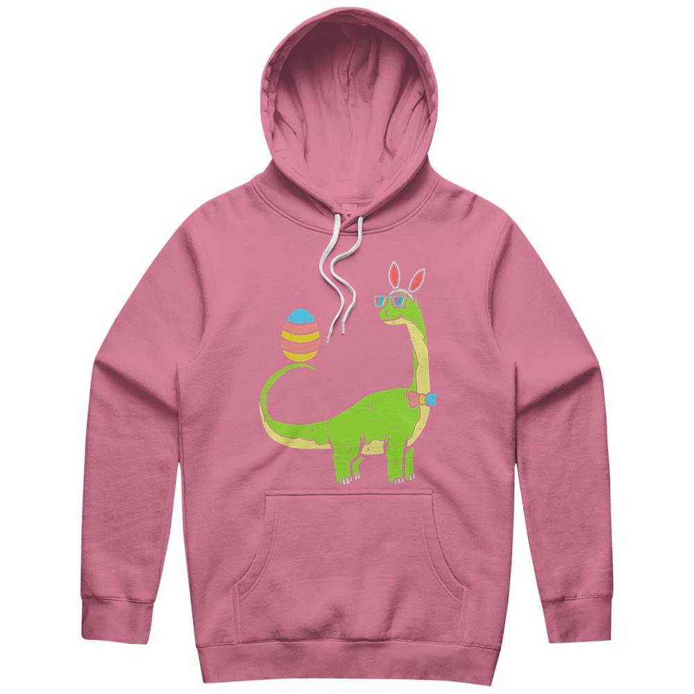 Brontosaurus Bunny Ears Egg Easter Day Dinosaur Dino Boys Hoodie