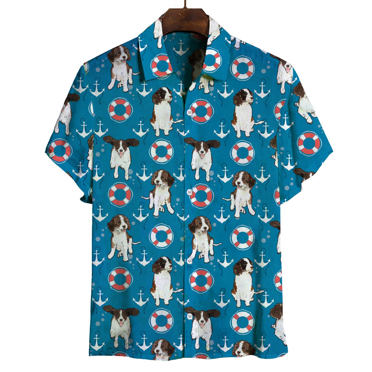 English Springer Spaniel Hawaii Shirt Ha85385