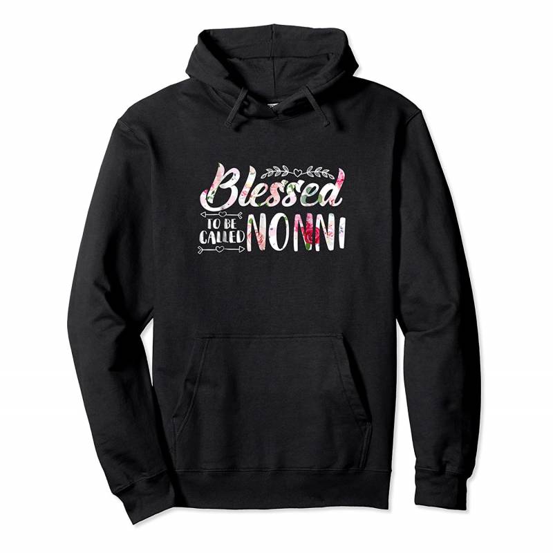 Womens Blessed To Be Called Nonni Pullover Hoodie, T-Shirt, Sweatshirt