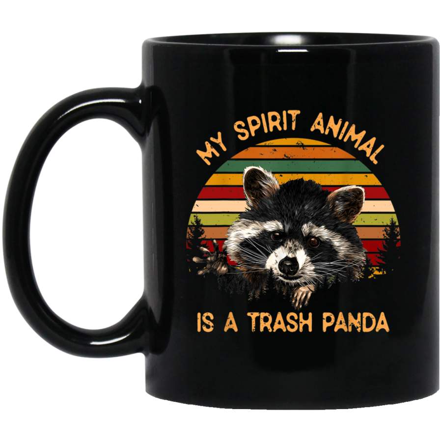 Vintage My Spirit Animal Is A Trash Panda T-shirt 11 oz Mug