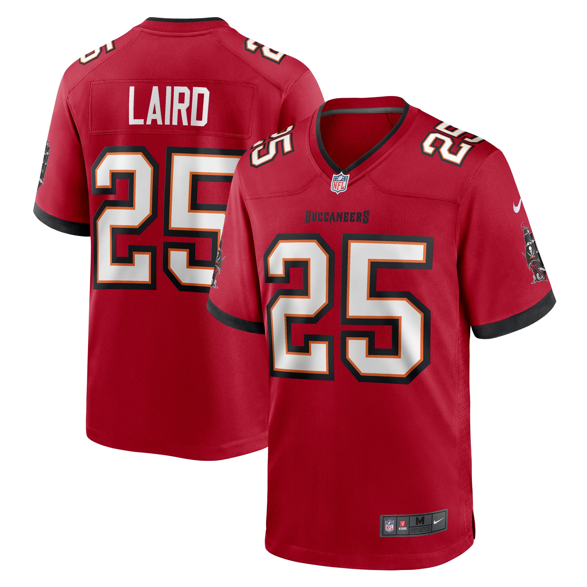 Patrick Laird Tampa Bay Buccaneers Game Jersey – Red