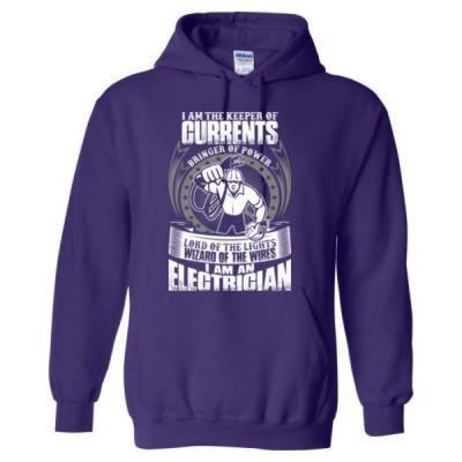 AGR I Am The Keeper Of Currents I Am An Electrician – Heavy Blend™ Hooded Sweatshirt